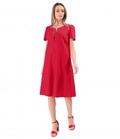 Rochie evazata cu in