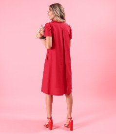 Rochie evazata cu in