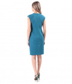 Rochie office din stofa elastica cu viscoza