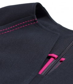 Rochie office din stofa elastica cu viscoza