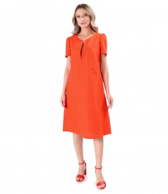 Rochie evazata cu in