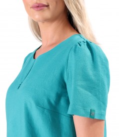Rochie evazata cu in