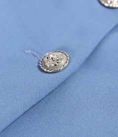 Sacou office din stofa elastica cu viscoza